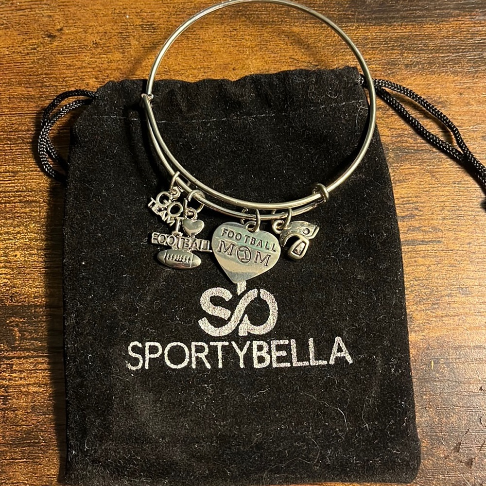 Football mom bracelet NWOT never worn